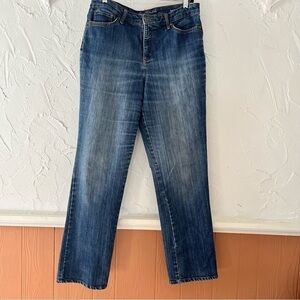 Gloria Vanderbilt Rail Straight Jeans Size 10